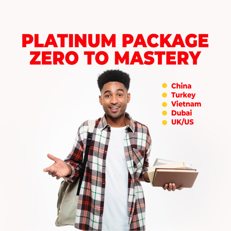 Importation Class – Zero to Mastery [PLATINUM PACKAGE]